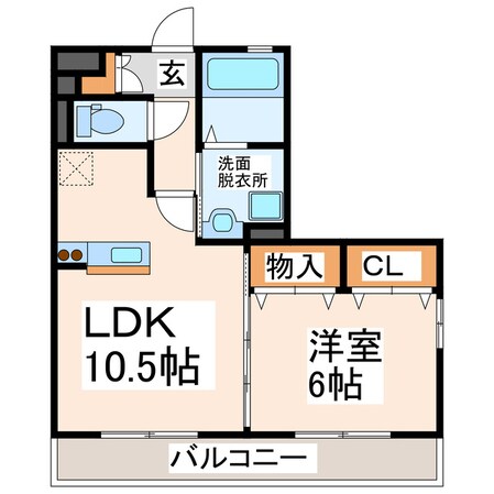 メゾン木棉葉の物件間取画像